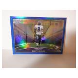 2009 TOPPS CHROME TONY ROMO #TC56 BLUE REFRACTOR