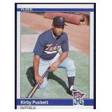 HIGH GRADE 1984 Fleer Update U93 KIRBY PUCKETT RC