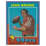 1971 Topps #100 John Brodie San Francisco 49ers