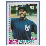 Sharp 1982 Topps #553 DAVE WINFIELD NY Yankees