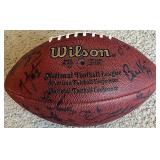 1990  CLEVELAND BROWNS Team Signed Football