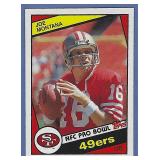 High Grade 1984 Topps #358 JOE MONTANA SF 49ers