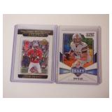 LOT OF 2 FOOTBALL STARS WITH JOSH ALLEN ROOKIE