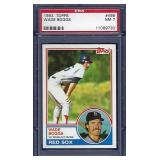 1983 Topps #498 WADE BOGGS RC PSA 7 NM