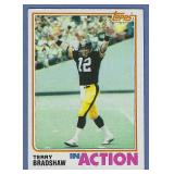 1982 Topps #205 TERRY BRADSHAW Pittsburgh Steelers
