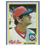 Sharp 1978 Topps #40 CARL YASTRZEMSKI Red Sox