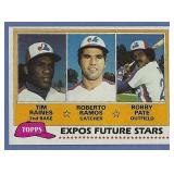 Sharp 1981 Topps #479 TIM RAINES RC Montreal Expos
