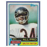 1981 Topps #400 WALTER PAYTON Chicago Bears