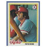 1978 Topps #20 PETE ROSE Cincinnati Reds