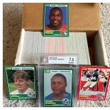 High Grade 1989 SCORE FOOTBALL w/ Graded SANDERS