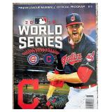 2016 World Series Program INDIANS VERSION Cubs