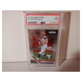 2018 PRIZM BAKER MAYFIELD #201 ROOKIE. PSA 9