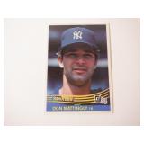 1984 DONRUSS DON MATTINGLY #248 ROOKIE