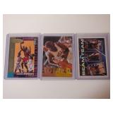 LOT OF 3 MICHAEL JORDAN BASKETBALL CARDS