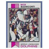 Sharp 1973 Topps #214 NICK BUONICONTI Dolphins