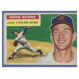 1956 Topps #140 HERB SCORE RC Cleveland Indians