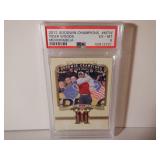 2012 GOODWIN CHAMPIONS TIGER WOODS RELIC. PSA 6