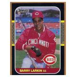 High Grade 1987 Donruss #492 BARRY LARKIN RC Reds
