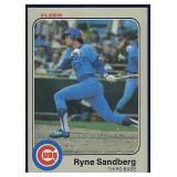 High Grade 1983 Fleer #507 RYNE SANDBERG RC Cubs