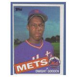 Sharp 1985 Topps #620 DWIGHT GOODEN RC NY Mets