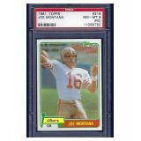 1981 Topps #216 JOE MONTANA RC PSA 8 NM-MT (PD)