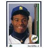 High Grade Raw 1989 UD #1 KEN GRIFFEY Jr. RC
