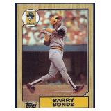High Grade 1987 Topps #320 BARRY BONDS RC Pirates