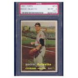 1957 Topps #212 ROCKY COLAVITO RC PSA 8 NM-MT (OC)