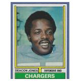 1974 Topps #390 DEACON JONES San Diego Chargers