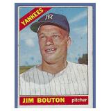 1966 Topps #276 JIM BOUTON New York Yankees
