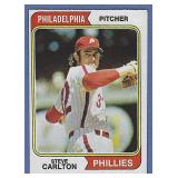 1974 Topps #95 STEVE CARLTON Philadelphia Phillies