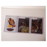 LOT OF 3 KOBE BRYANT CARDS
