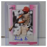 2019 LEAF PG ISAIAH GREENE AUTO RC PINK #D 1/1