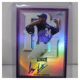 2020 LEAF PG IRVING CARTER AUTO RC HOLO #D 13/25