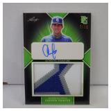 2020 LEAF PG ANDREW PAINTER ROOKIE PATCH AUTO 2/16