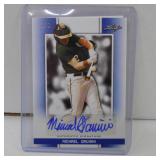 2019 LEAF PG MICHAEL DAVINNI AUTO RC BLUE #D 1/1