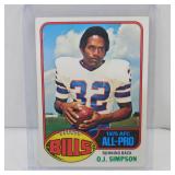 1976 TOPPS #300 O.J. SIMPSON ALL PRO BUFFALO BILLS