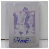 2019 LEAF PG RYAN BRUNO AUTO RC PLATE #D 1/1