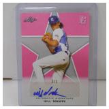 2019 LEAF PG WILL SANDERS AUTO RC PINK #D 1/1