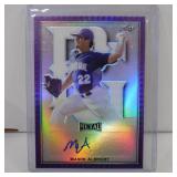 2020 LEAF PG MASON ALBRIGHT HOLO AUTO RC PROOF 1/1