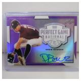 2019 LEAF PG DREW BOWSER AUTO RC HOLO #D 10/12