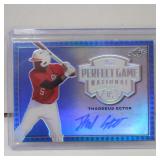 2020 LEAF PG THADDEUS ECTOR AUTO RC HOLO #D 8/10