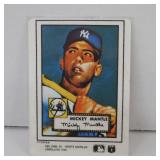 1952 TOPPS MICKEY MANTLE PORCELAIN CARD R&N TOPPS