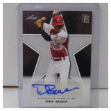 2019 LEAF PG DREW BOWSER AUTO RC BLACK #D 1/1
