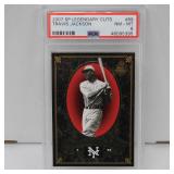 2007 UD SP LEGENDARY CUTS TRAVIS JACKSON PSA 8