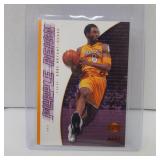 2000-01 UD #436 KOBE BRYANT PURPLE REIGN LAKERS