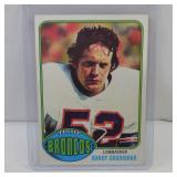 1976 TOPPS #257 RANDY GRADISHAR ROOKIE CARD HOF