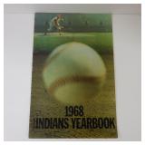 VINTAGE 1968 CLEVELAND INDIANS TEAM YEARBOOK