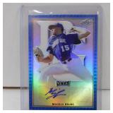 2020 LEAF PG MADDUX BRUNS AUTO RC HOLO #D 16/30