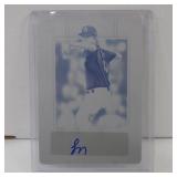 2019 LEAF PG JOSH MALLITZ AUTO PLATE RC #D 1/1